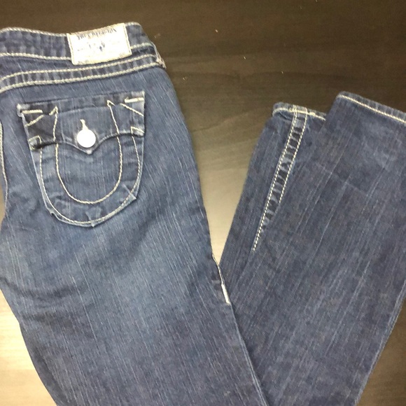 True Religion Woman 27 World Tour Billy Dark Wash - Picture 7 of 7